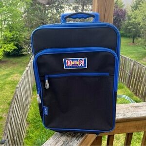 NWT Vintage Bum Equipment Roll Away Suitcase Luggage Duffle Bag Black